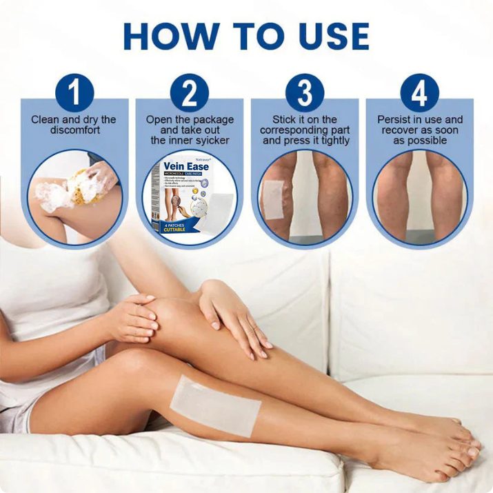 🔥🇺🇸👨⚕️✅Natravor® VeinEase Microneedle Care Patch⚡Instant Relief, Long-Term Results