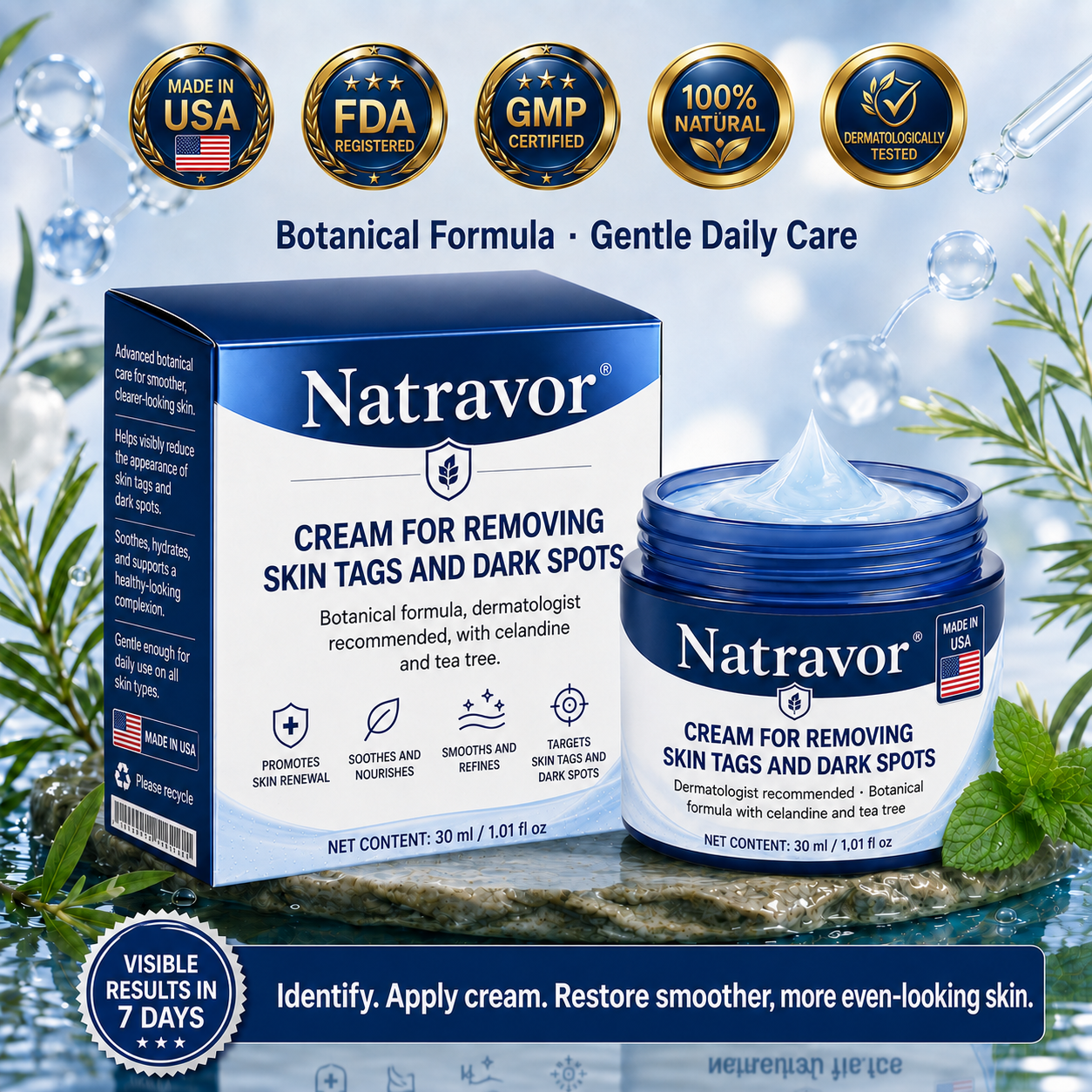 Natravor® 7-𝐃𝐚𝐲 𝐒𝐤𝐢𝐧 𝐓𝐚𝐠 & 𝐒𝐩𝐨𝐭 𝐄𝐫𝐚𝐬𝐞𝐫 𝐂𝐫𝐞𝐚𝐦 (Zero Pain, Zero 𝐒𝐜𝐚𝐫𝐬 Formula) 🎈