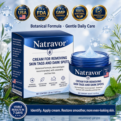 Natravor® 7-𝐃𝐚𝐲 𝐒𝐤𝐢𝐧 𝐓𝐚𝐠 & 𝐒𝐩𝐨𝐭 𝐄𝐫𝐚𝐬𝐞𝐫 𝐂𝐫𝐞𝐚𝐦 (Zero Pain, Zero 𝐒𝐜𝐚𝐫𝐬 Formula) 🎈