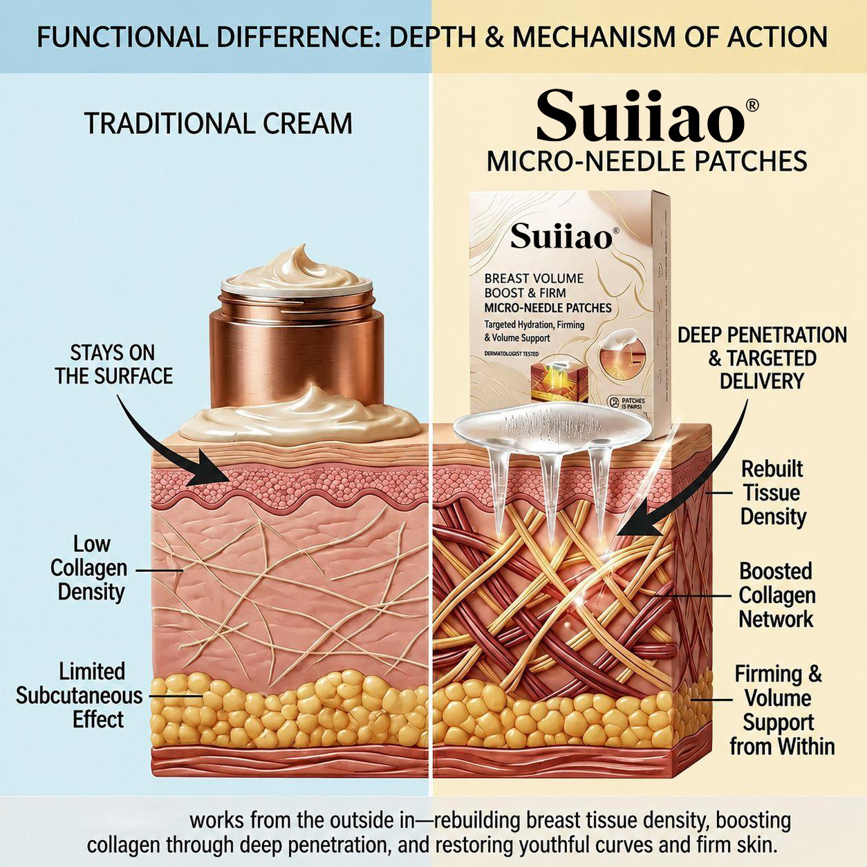 🔥Limited-time 80% sale-Suiiao® Targeted Breast Enhancement Advanced Nano-Microneedle Patches