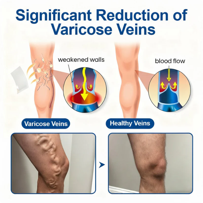 🔥🇺🇸👨‍⚕️✅Natravor® VeinEase Microneedle Care Patch⚡Instant Relief, Long-Term Results