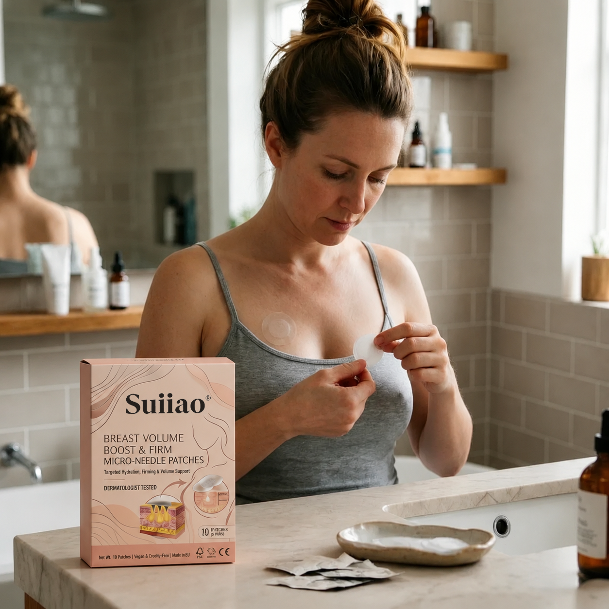 🔥Limited-time 80% sale-Suiiao® Targeted Breast Enhancement Advanced Nano-Microneedle Patches