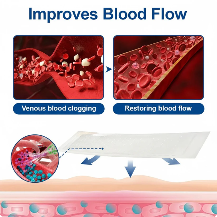 🔥🇺🇸👨‍⚕️✅Natravor® VeinEase Microneedle Care Patch⚡Instant Relief, Long-Term Results