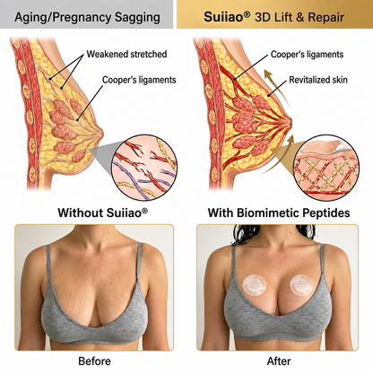 🔥Limited-time 80% sale-Suiiao® Targeted Breast Enhancement Advanced Nano-Microneedle Patches