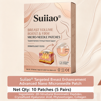 🔥Limited-time 80% sale-Suiiao® Targeted Breast Enhancement Advanced Nano-Microneedle Patches